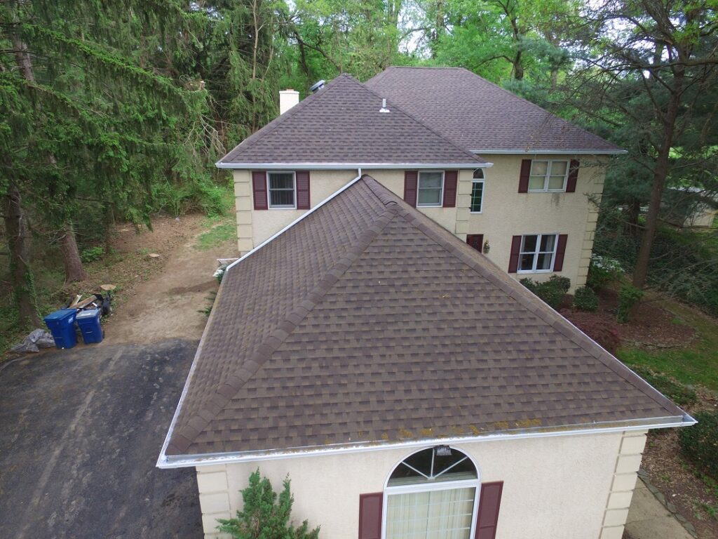 After - full roof replacement